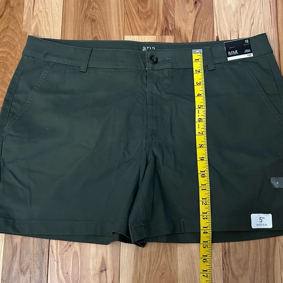 a.n.a Women's Olive Green Shorts - Picture 4 of 5